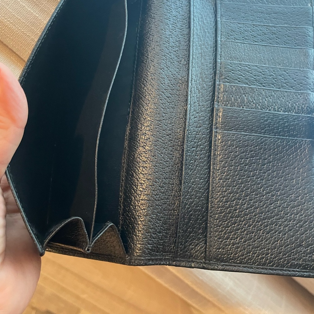 Gucci GG Canvas Long Wallet Black - Picture 8 of 14